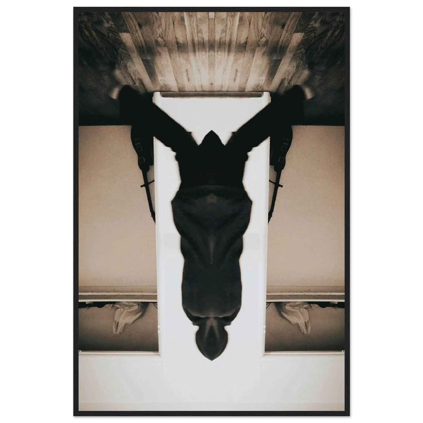 in silence [framed].