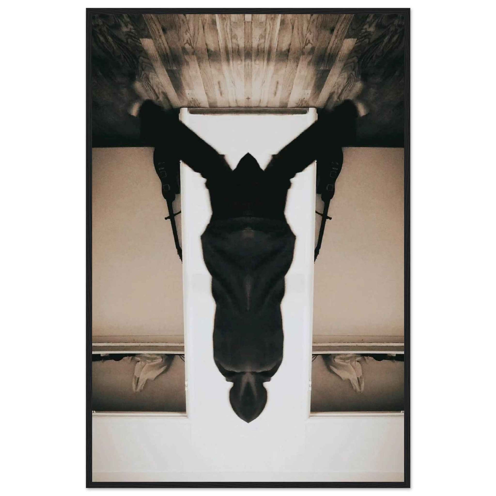 in silence [framed].