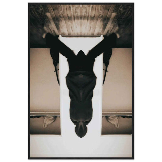 in silence [framed].