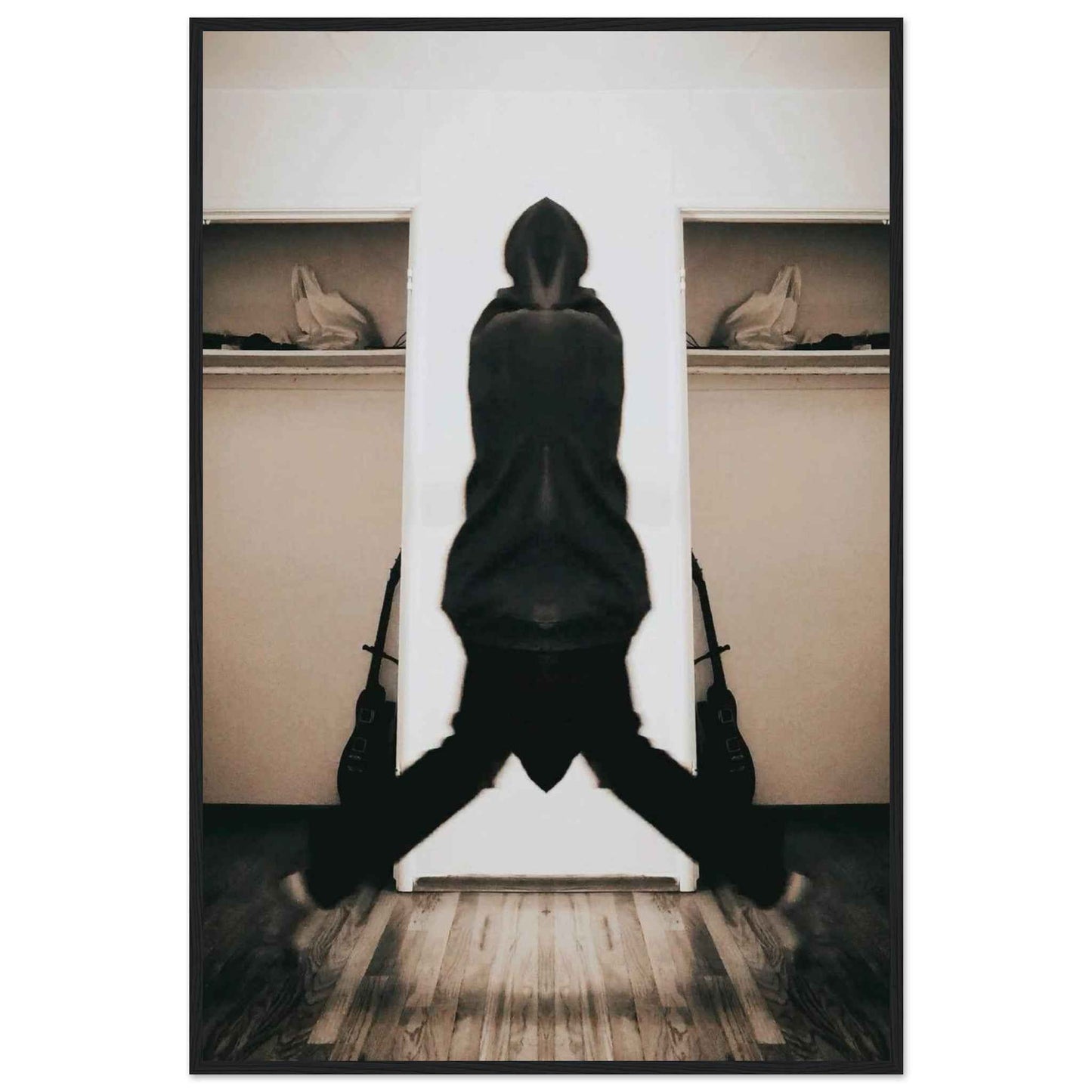 in silence [framed].