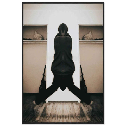 in silence [framed].